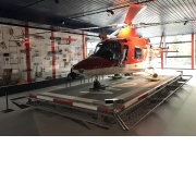 Agusta A 109 K2, Italy 1993Twin-engine rescue helicopterFrom 1991–1995, Rega commenced operations with 15 Agusta A 109 K2 helicopters. They replaced the 12 Alouette III SA 319 B and three Bölkow Bo 105 CBS helicopters. This meant that Rega’s helicopter fleet now comprised a single type.The helicopter with serial number 10007 and registration number HB-XWG went into service on 2 June 1993 and was deployed to help people in distress until January 2010. The “Golf” was stationed at Rega’s Engadine base ni Samedan.The Agusta was equipped with two powerful engines, which made it possible to also perform missions in high mountain regions. Moreover, in an emergency, the helicopter could continue flying with only one engine running – a significant step forward compared to the single-engine Alouette III.Part of the Agusta A 109 K2 helicopter fleet was replaced in 2003, when Rega’s lowland bases in Lausanne, Bern, Basel and Zurich were equipped with Airbus Helicopters EC 145 helicopters. From 2009, 11 AgustaWestland Da Vinci helicopters succeeded the A 109 K2 as Rega’s mountain helicopter type.
